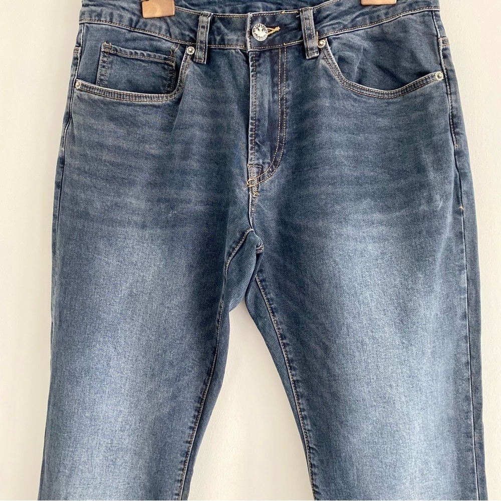 Buffalo David Bitton Blue Slim Boot Jeans - Picture 3 of 6